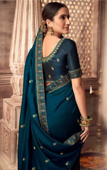 Vaibhavi 2900 Series By Kavira Fancy Vichitra Silk Saree Collection